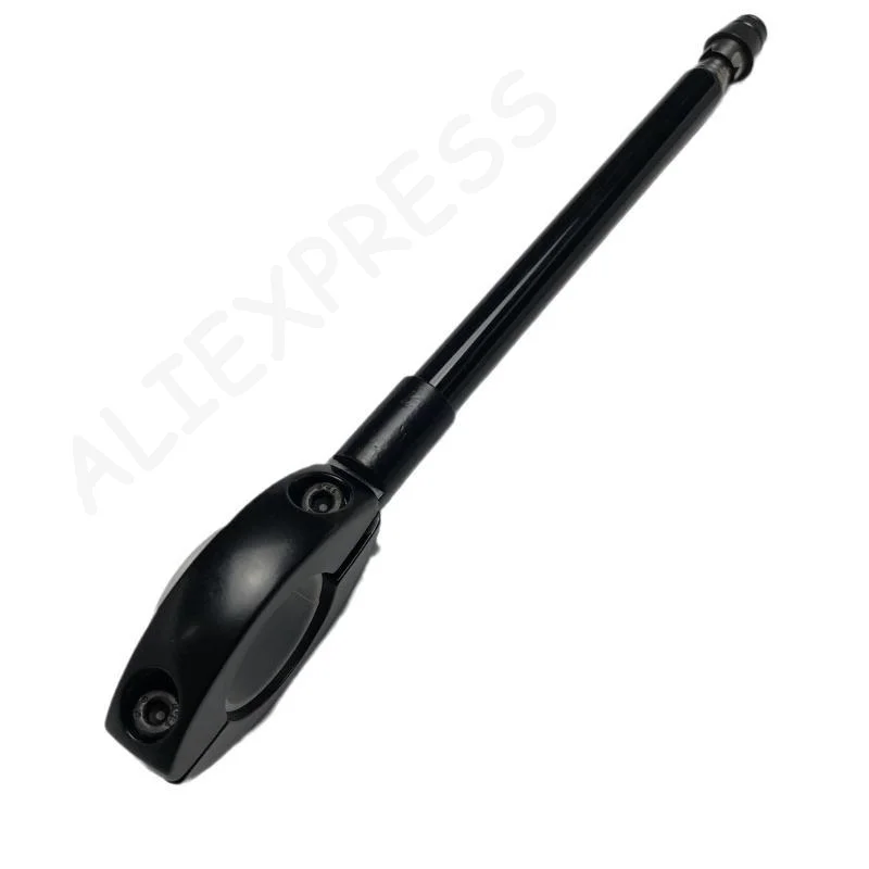 [G]Adjustable Length Retractable Motorcycle Flag Pole Holder Quick Release Rust Resistant Flagpole for Outdoor Riding