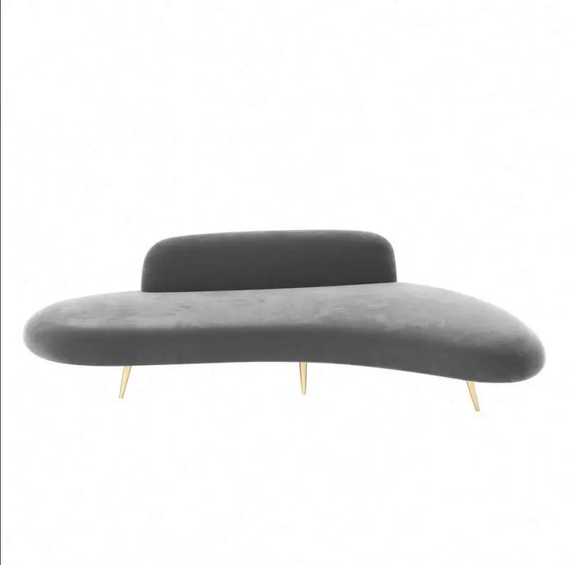 

Modern Luxury Velvet Sofa Furniture Comfortable Living Room Sofa