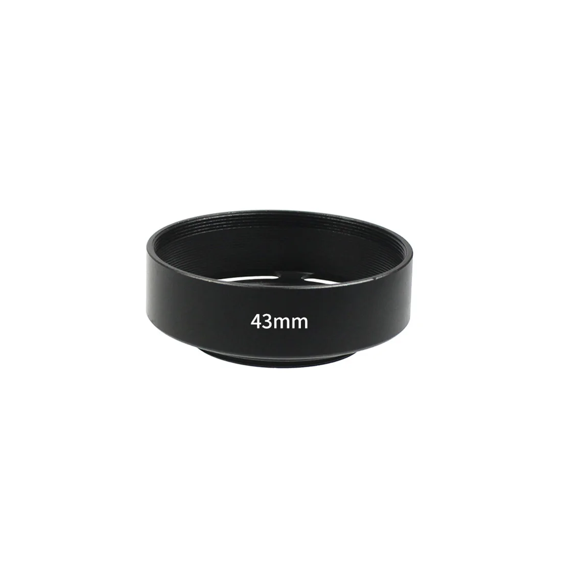 1pc Lens Hood 37 43 46 49 52 55 58 62mm Metal Camera Lens Hood for Leica Canon Nikon Hood Accessories