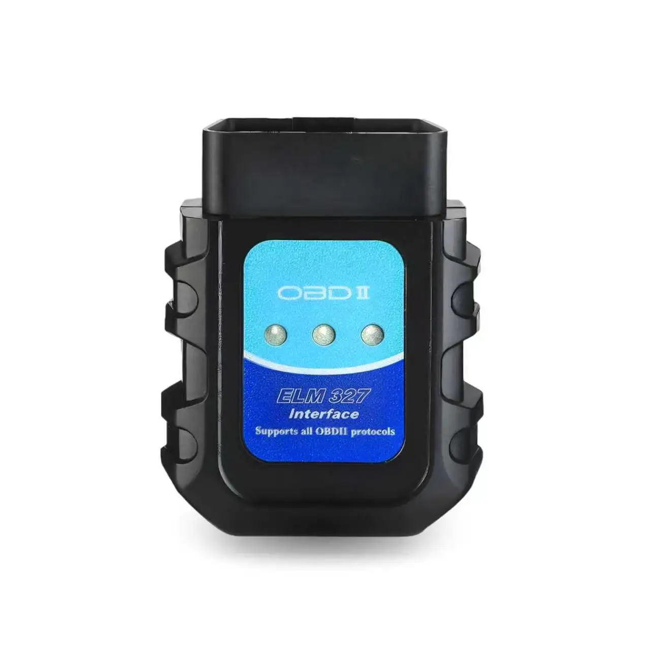 OBD-II Car Fault Code Reader, 12V Gasoline Vehicle Scanner for DIY & Repair Shop, Read & Clear Engine Trouble Codes, View Live Data