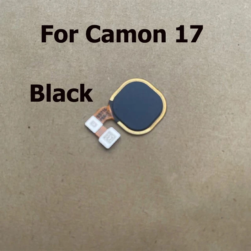 For Tecno Camon 17 Pro Fingerprint Sensor Recognition Flex Cable Power Button Smartphone Repair Parts