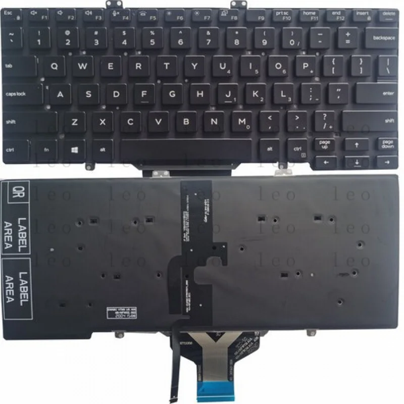 

LL для DELL Latitude 3400 5400 5400 5401 5410 5411 7400 7410 клавиатура с подсветкой США