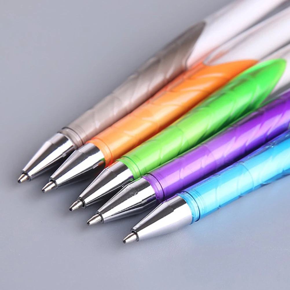 

12pcs Cute Gel Pens Lovely Black Ink Pen for Office Students Writing Tool Fixed Design Fun Gift for Kids