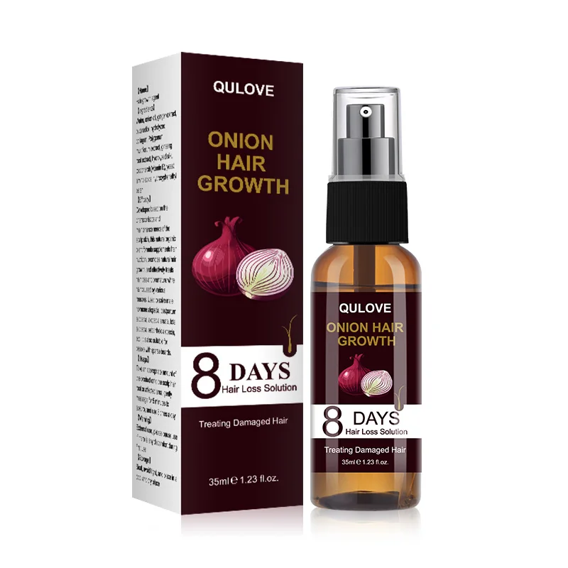 QULOVE Hair Products Ginger Hair essence spray Hair Sparse Care Hair Care Essential Oil Intensive Hair Growth Beauty 35m