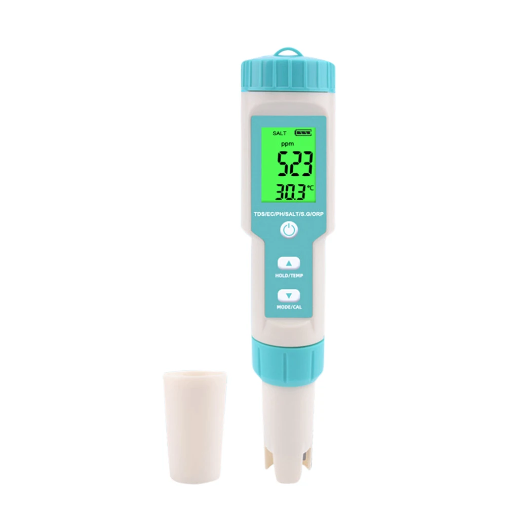 

New hot sale Water Quality Tester High Accuracy pH Tester Pen Meter Salinity Temperature Monitor for Drinking Water Aquarium