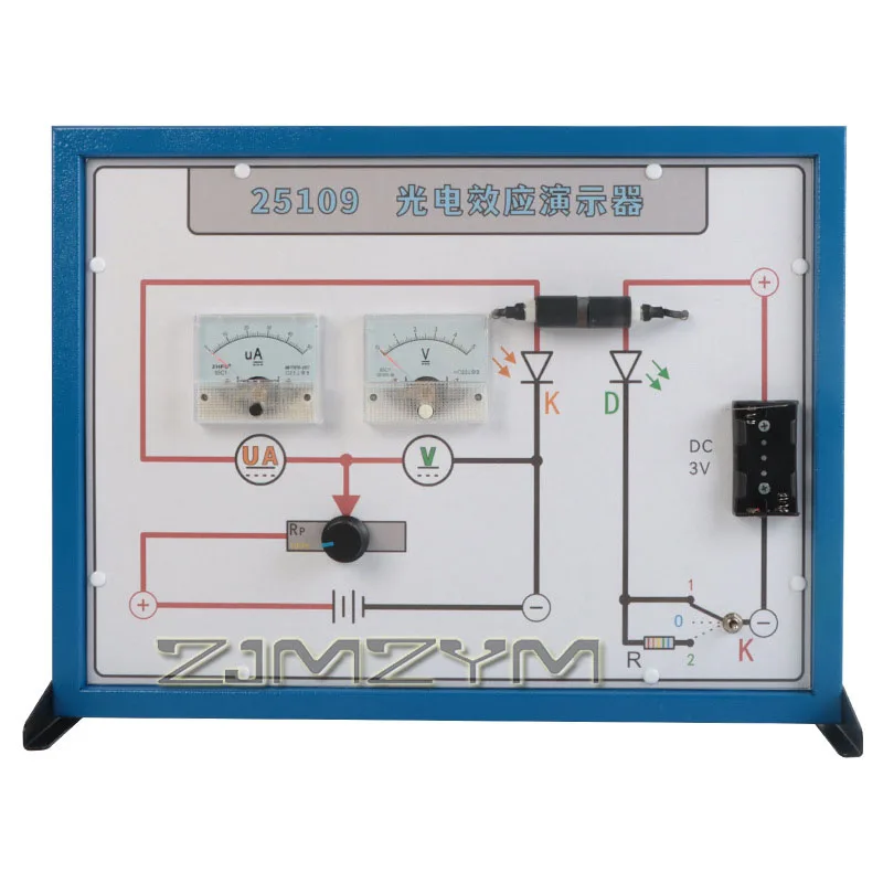 Dimostratore di effetti fotoelettrici strumento di insegnamento quantistico ottico fisico dimostrazione della legge con effetto fotoelettrico