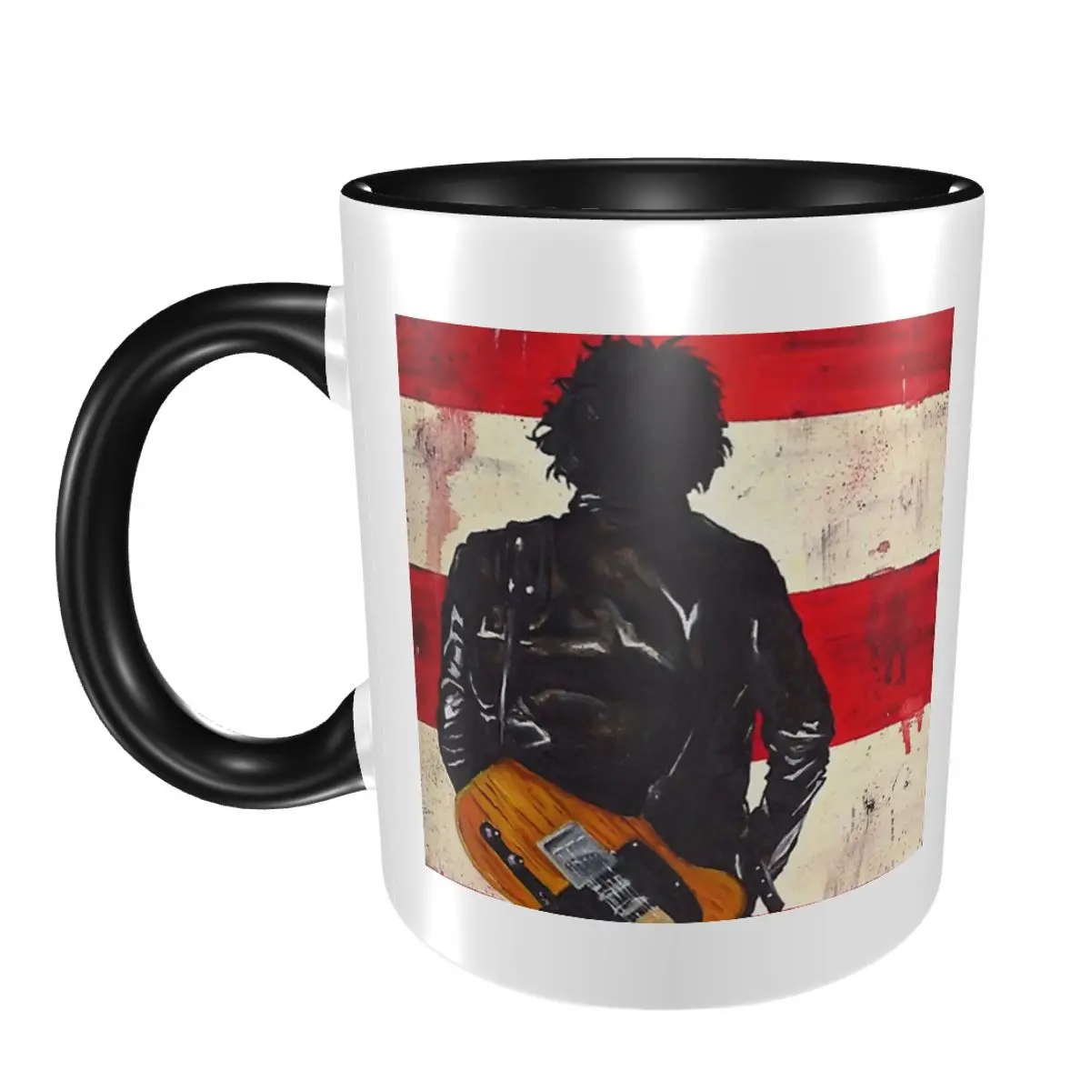 

Bruce Springsteen Mug Funny Ceramic Coffee Cups Tea Mugs Milk Cup Drinkware Gifts for Friends
