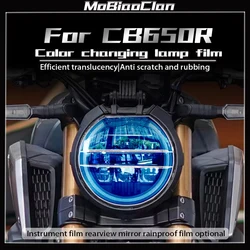 For Honda cb650r cb 650r cb 650 r 2018-2023 accessories Motorcycle Cluster Scratch Protection Film headlight Protector flim