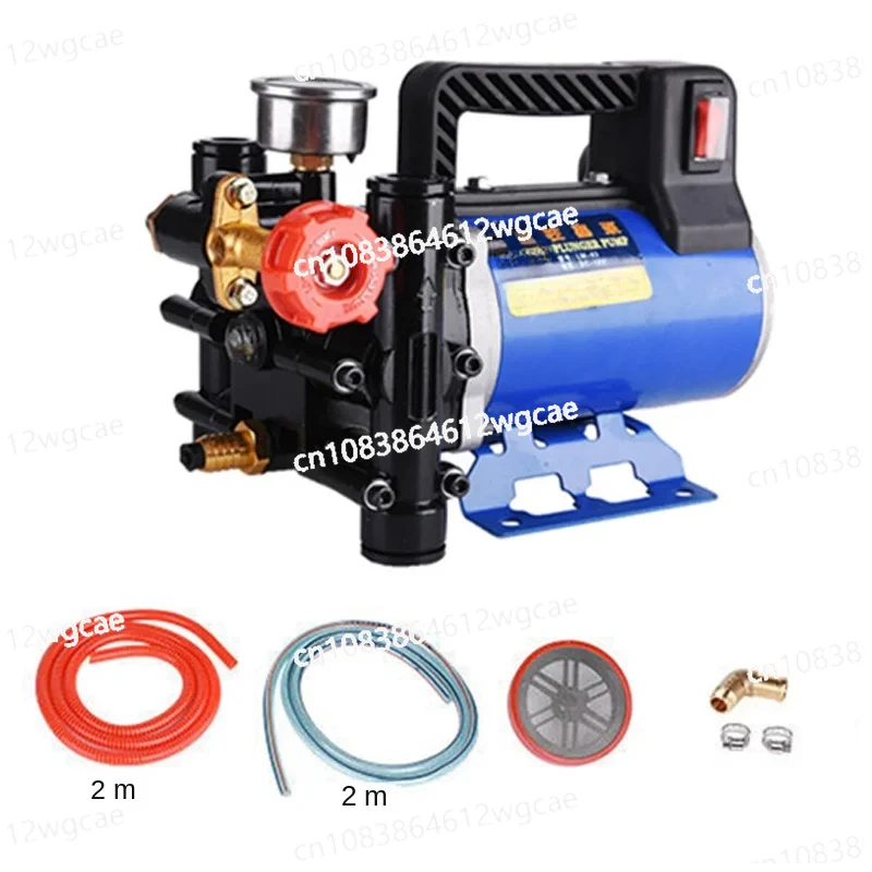 

Agricultural Electric High Pressure Pump Spraying Watering Car Wash Irrigation Double Cylinder Piston 12V/24V/48V/60V/220V