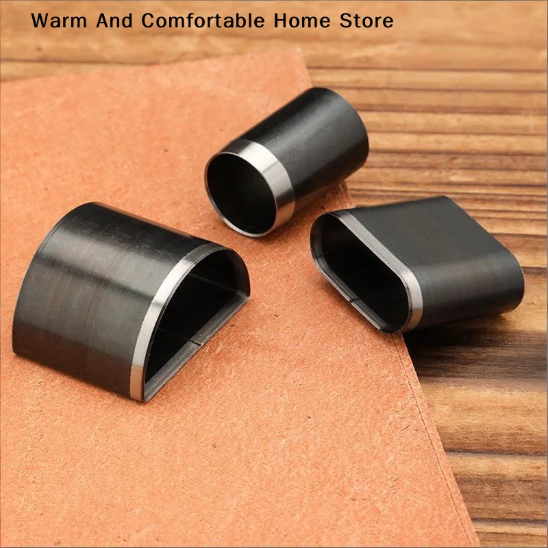 6-piece Set High-speed Steel Straight Punch DIY Belt Belt Hole Opening Hole Punching Auxiliary Tool Flat Punch Die Leather Tool