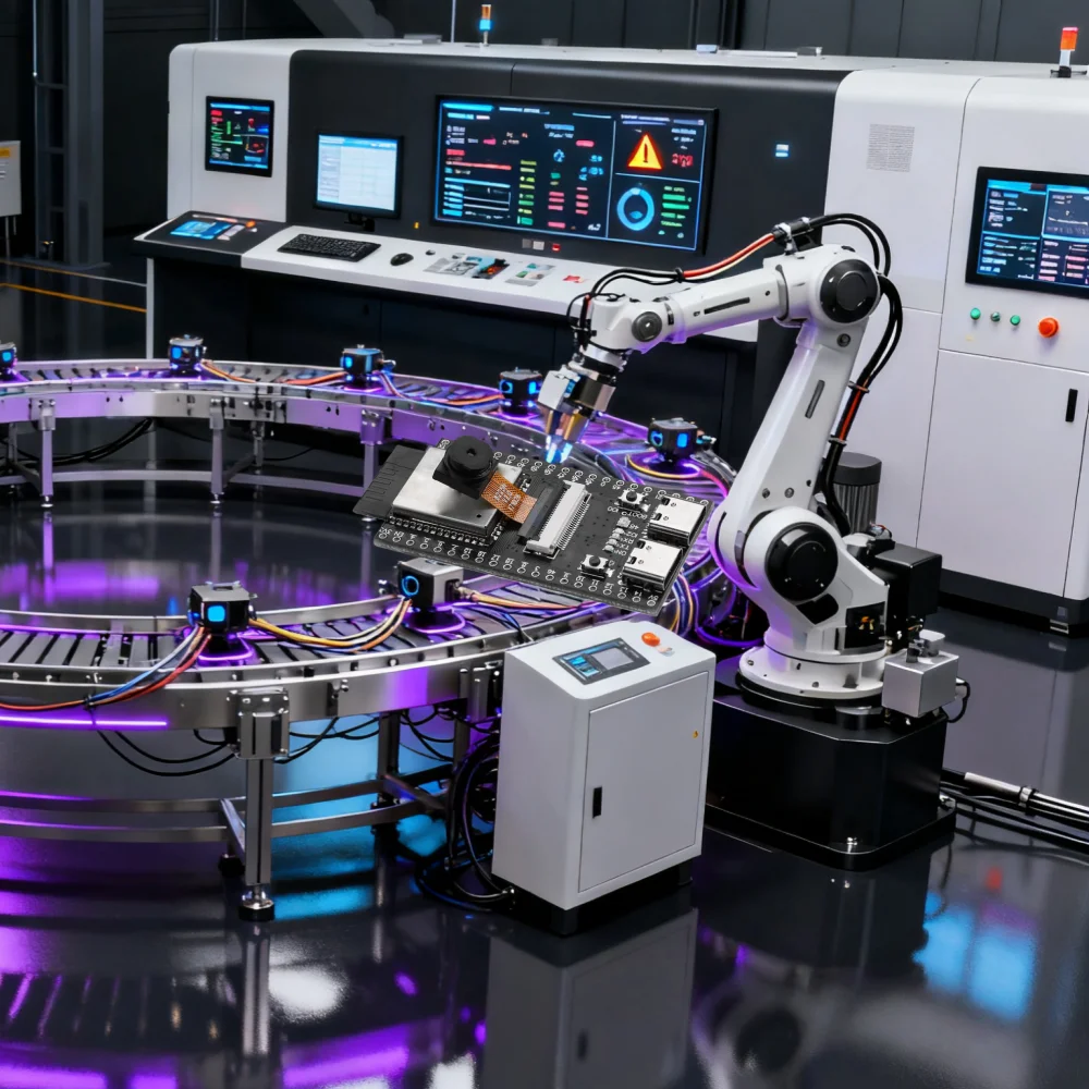 لوحة تطوير ESP32-S3 مع كاميرا OV2640/OV5640/OV3660 وحدة بلوتوث واي فاي منخفضة الطاقة مزدوجة من النوع C لمشاريع إنترنت الأشياء