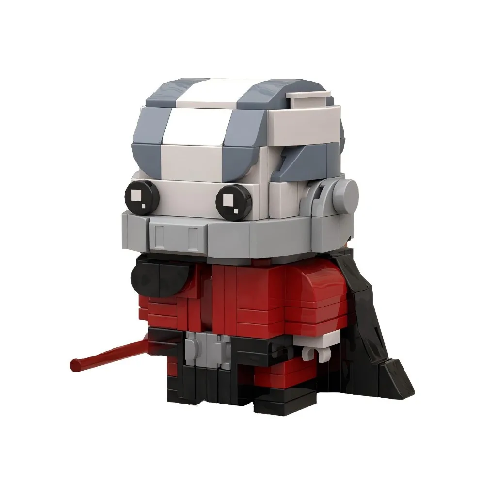

MOC 214PCS Space Movie Smalak Brickheadz Building Blocks Assembly Model MOC-196752 Brick Toys Holiday Gift