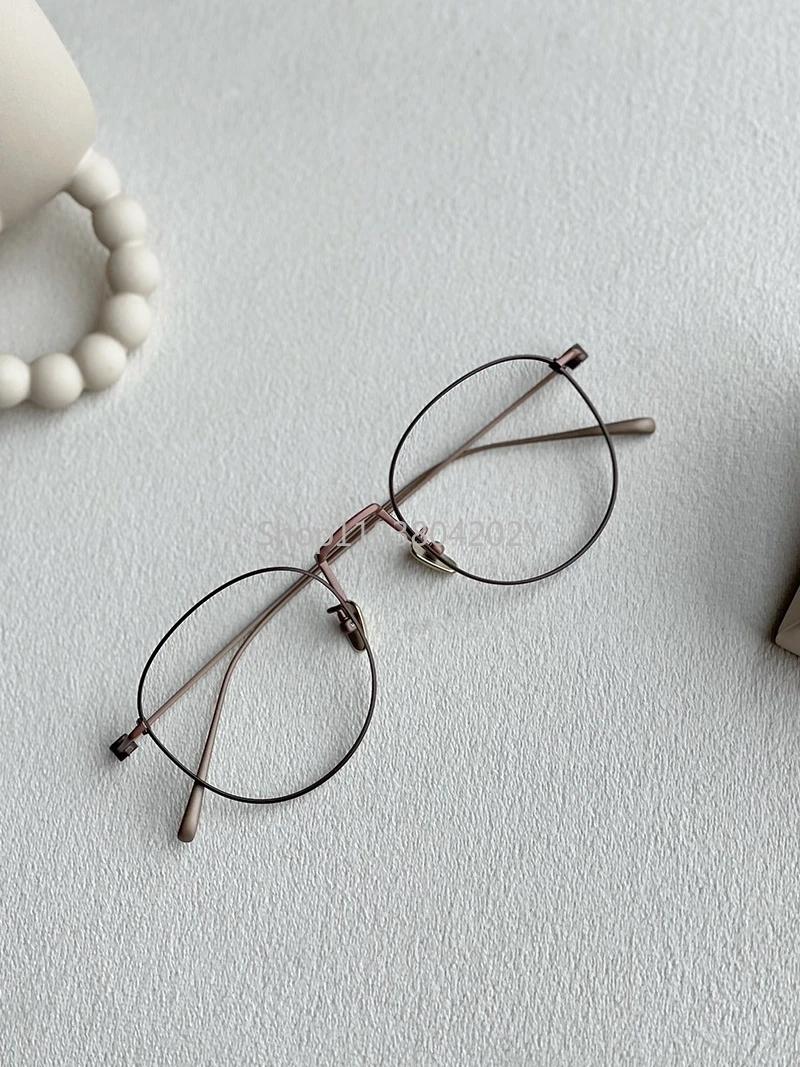 

Vintage glasses, frames, pure titanium, metal, ultra-light, slim
