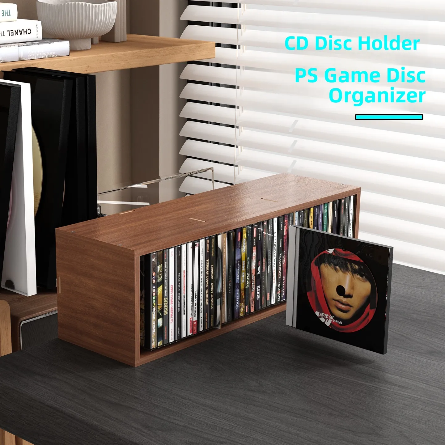 bla-ra-storage-elf-game-disc-organizer-ps45ps5-ible-holder-household-storage-solution-from-jiangsu-china