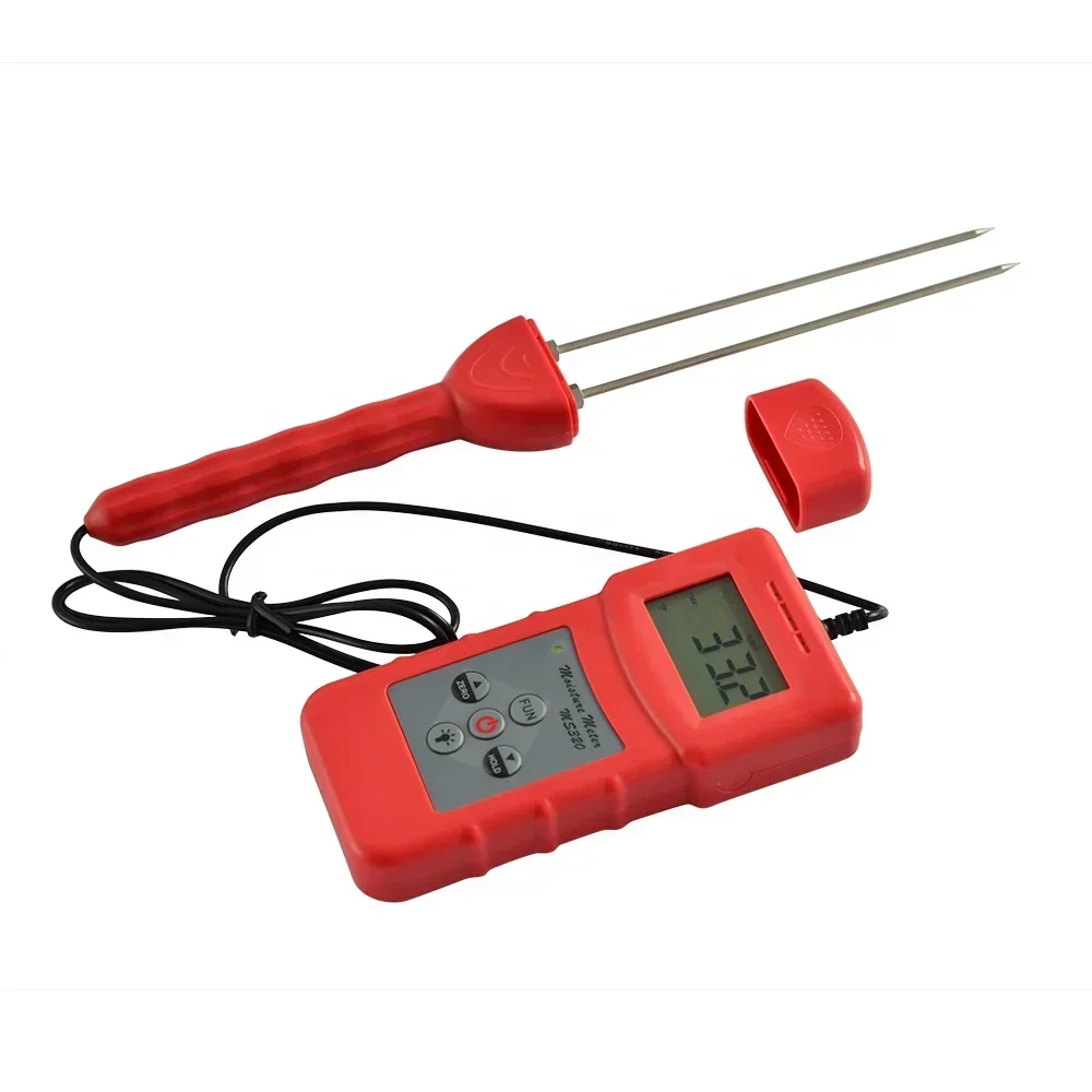 2026/8~40% Measuring range Tobacco Leaf Moisture Meter MS320