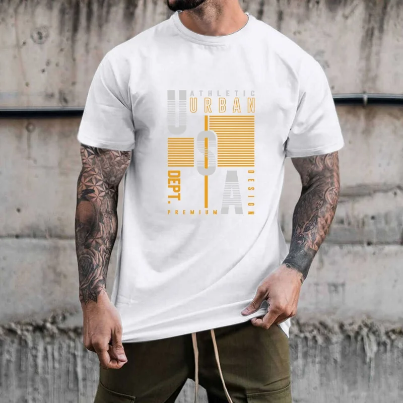 Cool American Urban Letter Print Heat Transfer White Ink Iron - on Sticker, Suitable for T - shirts/Canvas Bags, Versatile