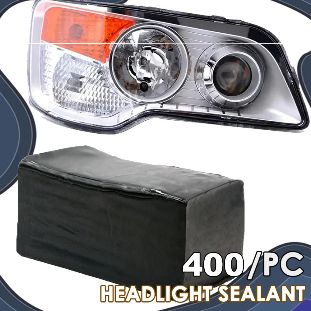 400G Butyl Rubber Headlight Sealant Block Glue Injection Machine Hot Melt Repair Resealing Car Door Audio Buffer Stick Lampshade