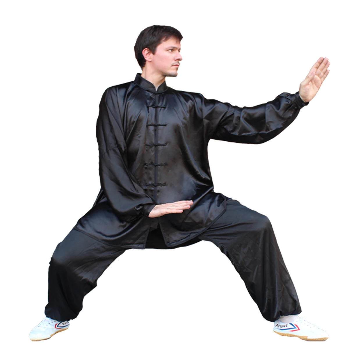 Children traditional boxing performance suits simulation silk Kungfu Wushu Taiji Uniform Professional martial arts clothing view 4