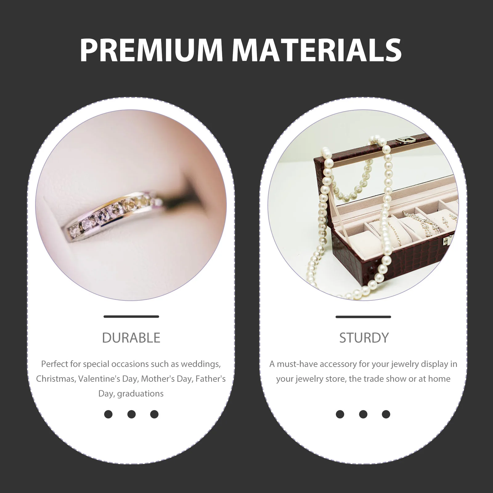 

Jewelry Storage Box Organizer Ring Bracelet Earring Holder Desktop Case For Wedding Valentine Gift Portable Trinket Container