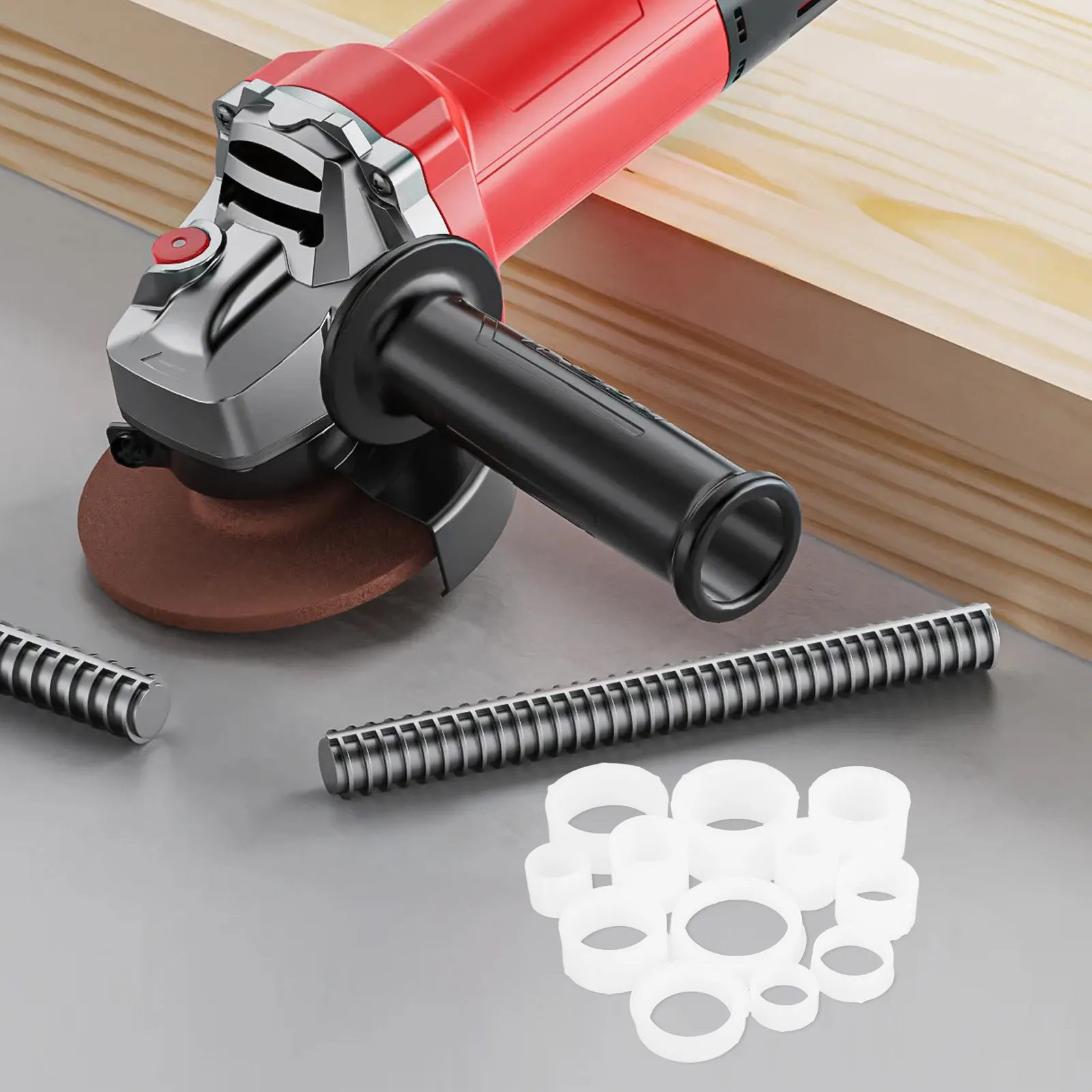 

12Pcs Grinding Wheel Adapters 7-20mm Plastic Reducing Bushings for Bench Grinders Enhance Versatility Easy to Use