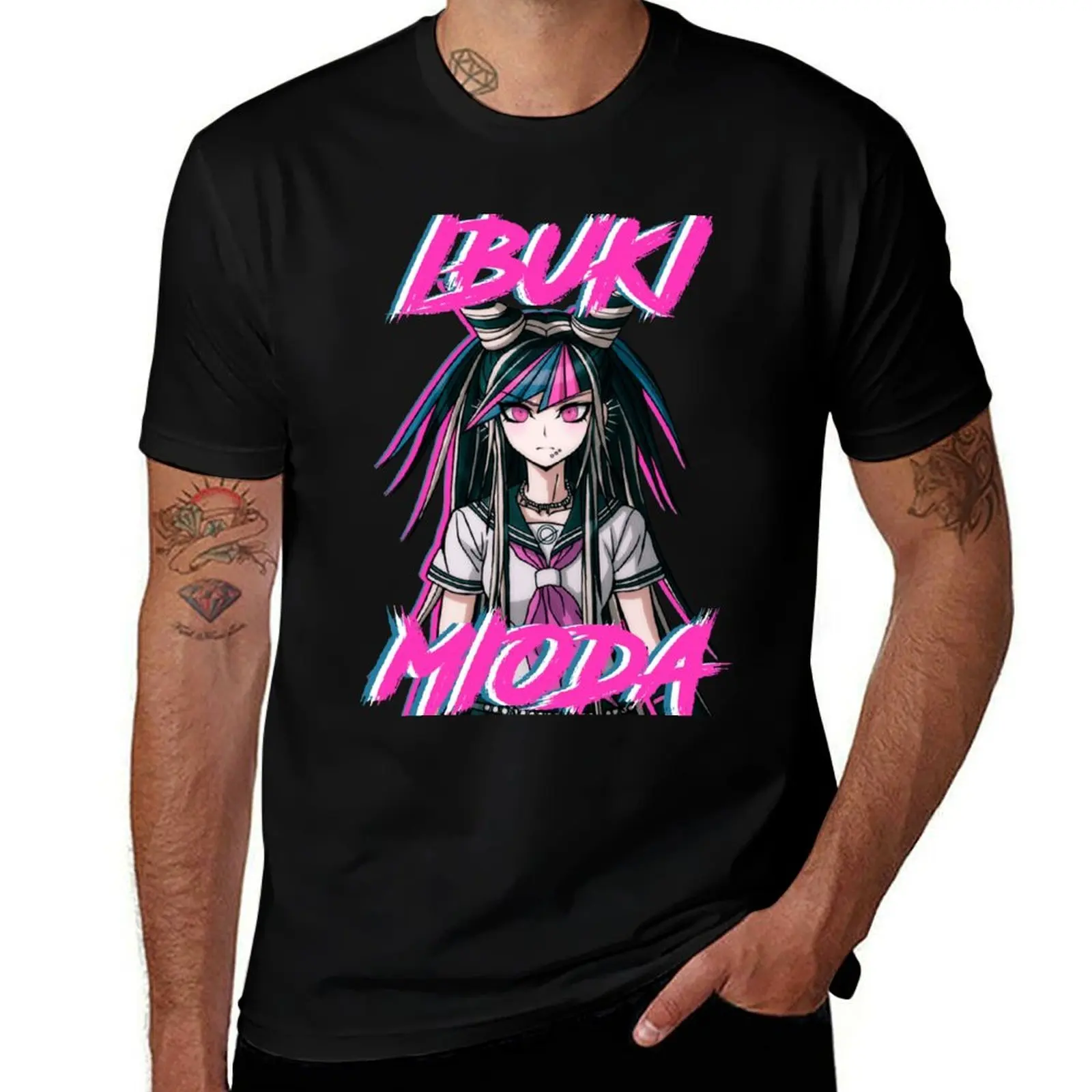 Ibuki Mioda Danganronpa 2 T-Shirt Light Athletic Short Sleeve Tee Shirt