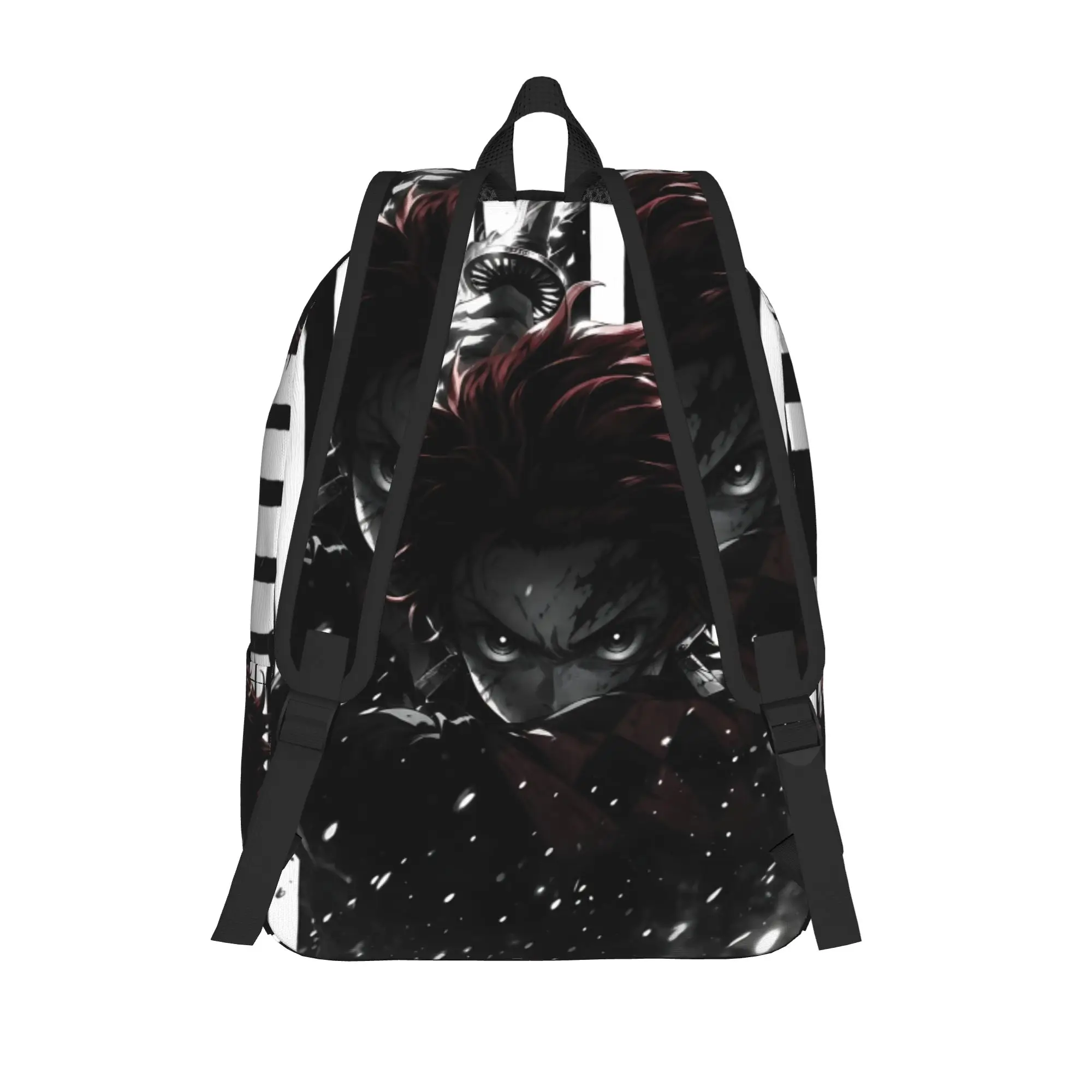 Fashion Halloween Demon Slayer Backpack  Mochilas Light High School Large Capacity Rucksack