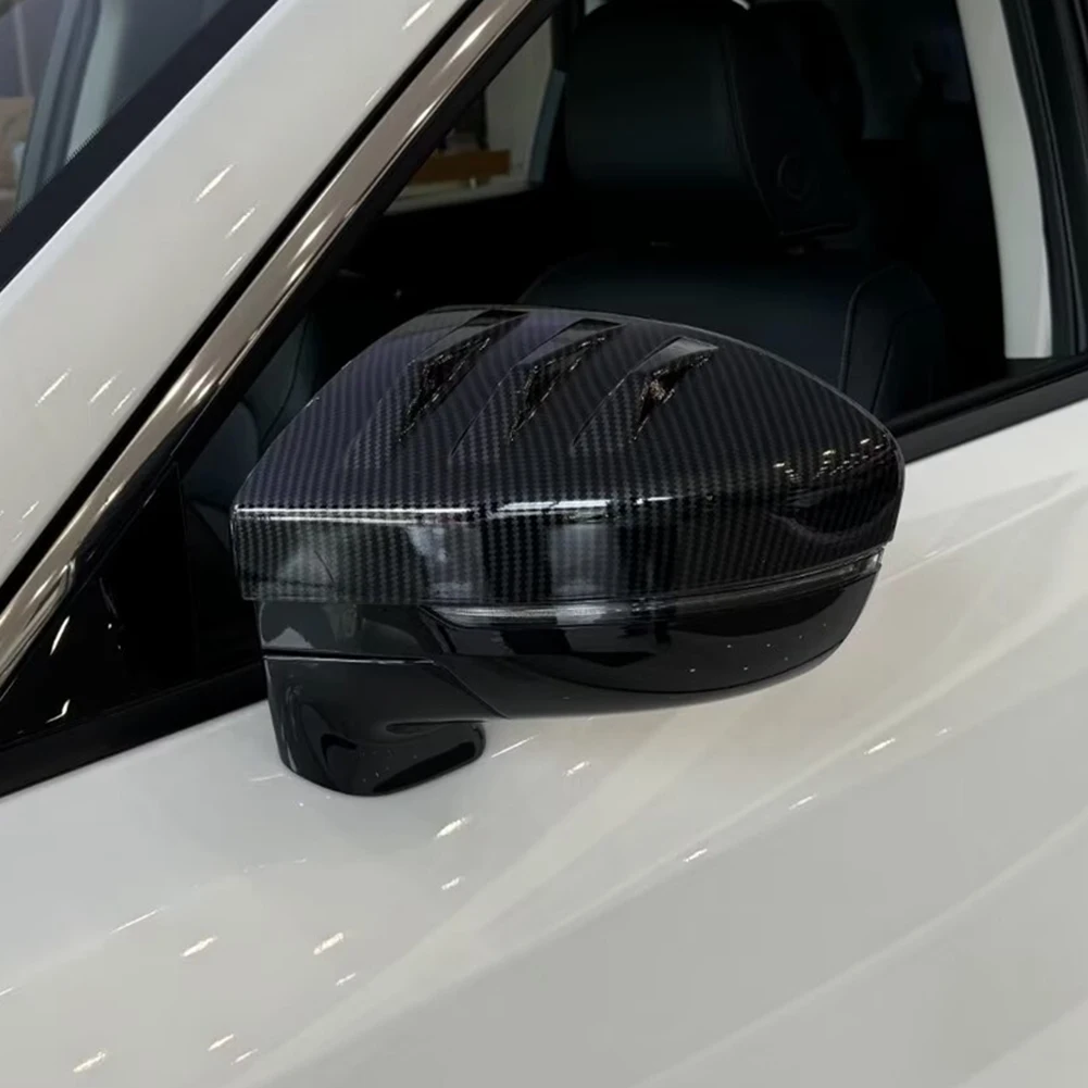 

Превосходный-для Nissan Pathfinder 2024, ABS углеродное волокно, автомобильное зеркало заднего вида, крышка бокового зеркала, аксессуары для отделки