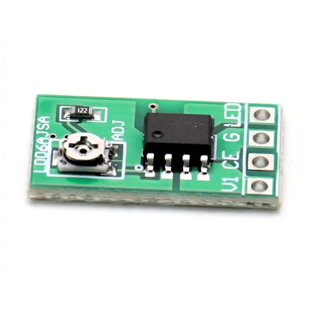 Controlador LED DC 3,3 V 3,7 V 5V Mini 30-1500MA módulo ajustable de corriente constante Placa de Control PWM para linterna LED USB