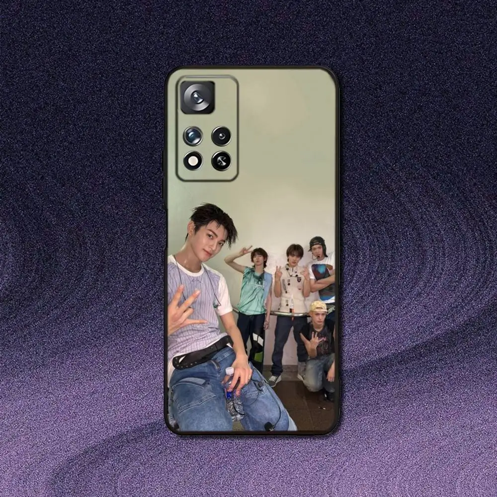 حافظة هاتف C-Cortis Go Boys Kpop لهاتف سامسونج S 25,24,23,22,30,21,10,9,Ultra,Plus,Lite,FE,4,5G حافظة ناعمة سوداء