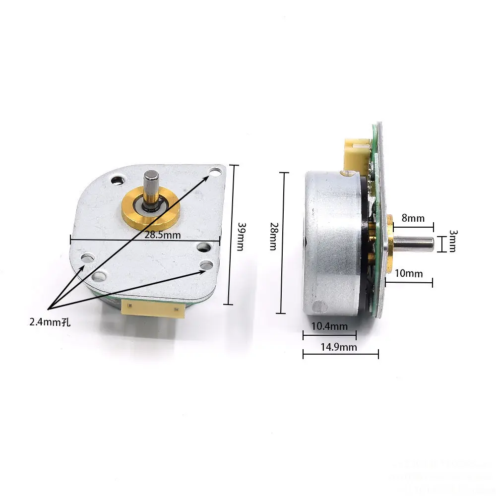 W2306BL-2844 Robot Vacuum Cleaner Three-phase External Rotor Brushless Motor 14.4V 6670 rpm