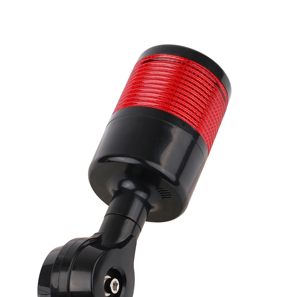 55mm de diámetro 24v DC 220v luz constante LED torre de señal luz multicapa luces de alarma apilables advertencia para máquina Industrial