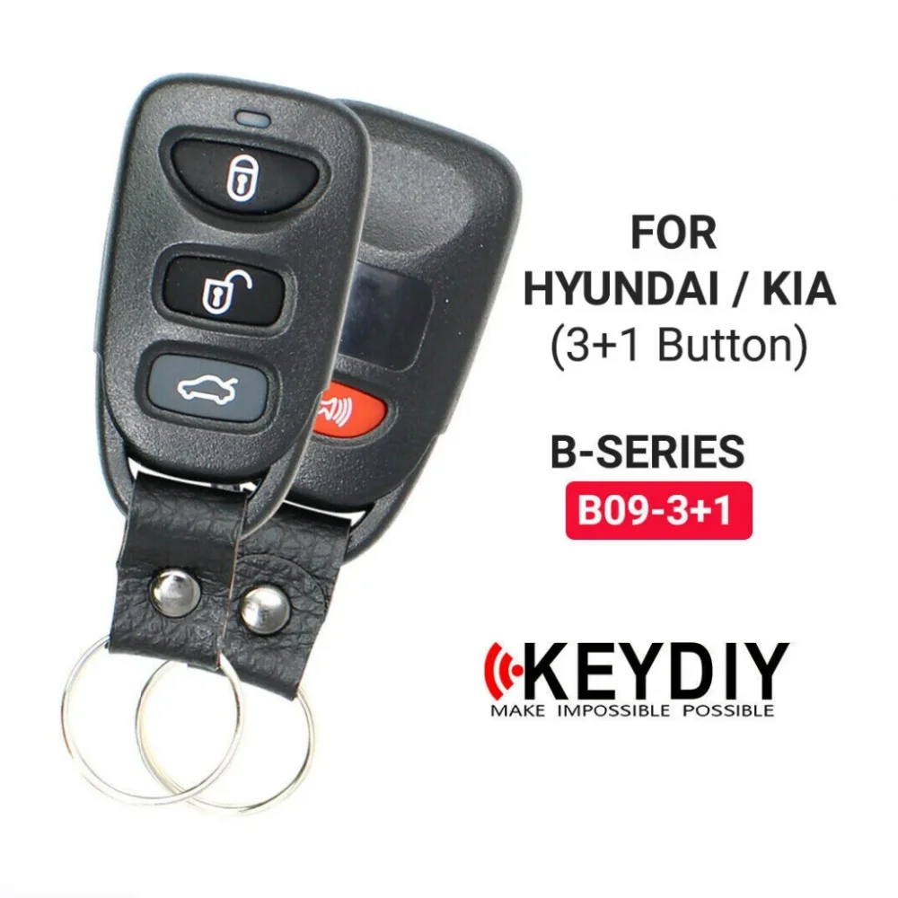 

1/5 шт. B09 3 + 1 B09-4 KEYDIY KD Универсальный пульт дистанционного управления серии B для KD900/KD-X2/URG200/KD200/KD MINI Key Programmer для Kia