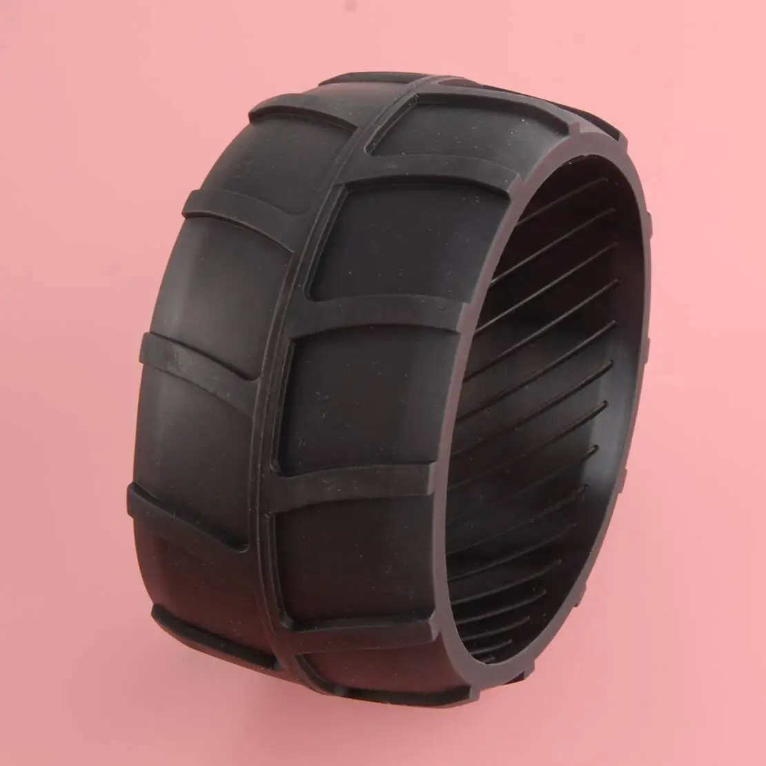 Front Wheel Rubber Anti-Skid Guard Black Fit For Worx Landroid S300 M500 M700 M1000 L800 L1000
