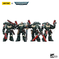 JOYTOY 1/18 Action Figure (4PCS/SET) 40K Dark Angels Intercessors Anime Military Model