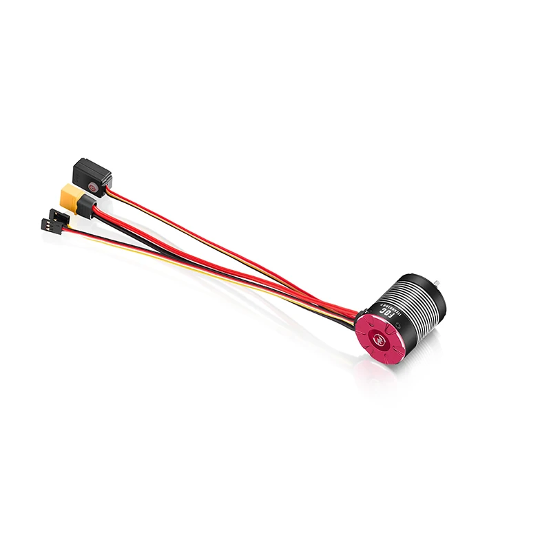 HOBBYWING QuicRun Fusion Pro Elite 50A 2300KV Motore ESC integrato senza spazzole con sensore per accessori cingolati per auto modello 1/10 RC