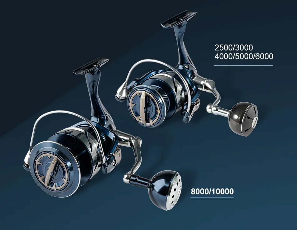 Noeby Max Drag 25kg Spinnrolle 2500 3000 4000 5000 6000 8000 10000 Aluminium Salzwasser-Spinnrollen – Detail 8
