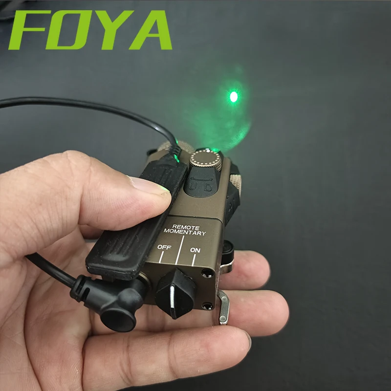 Sotac OTAL-C Tactical Aiming Indicator Metal CNC Green Laser PEQ15 DBAL Perst-4 Laser Hunting Accessories Fit 20MM Rail Light