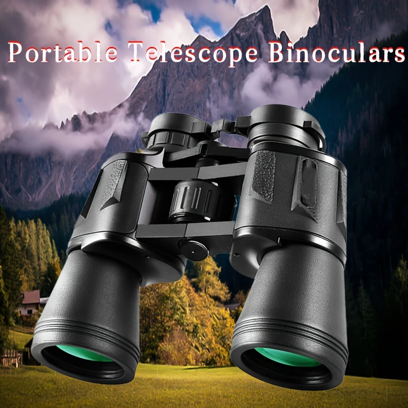 

20x50 Binoculars FMC Coated BAK4 Prism Long Range Telescope IPX4 Waterproof Lightweight and Portable for Camping Hiking Outdoor