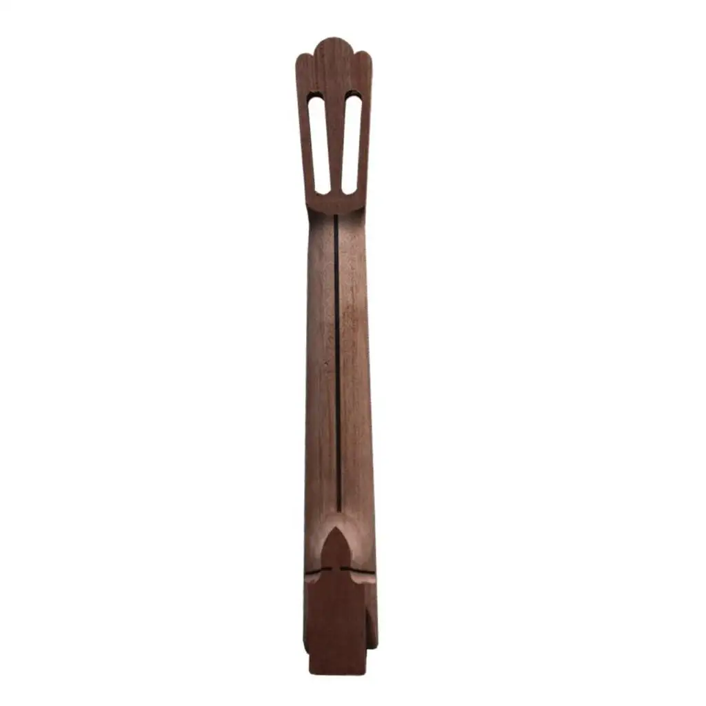 Classical Guitar Neck Ebony for DIY Acoustic Guitar Kit and Luthier Repair Accessories Replacement