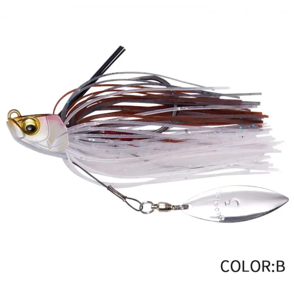 Angel köder Chatter Köder Spinner Köder 7g/12g Klinge Jig Tänzer Buzzbait Wobbler Chatter bait für Bass Pike Walleye Angeln
