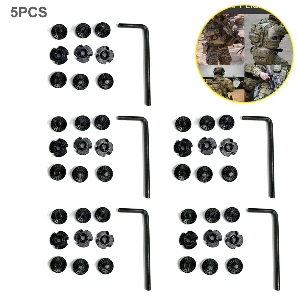 5/10PCS QLS Platform Schroeven Hoge Kwaliteit Nuttig Schroef Moeren en Bouten voor QLS 19 22 Gun Holster adapter Platform Schroeven