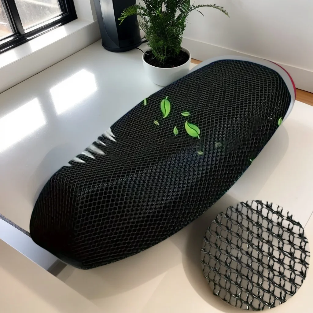 

Motorcycle Seat Cover - Thick Breathable Mesh with Sun Protection for Scooters & Motorcycles