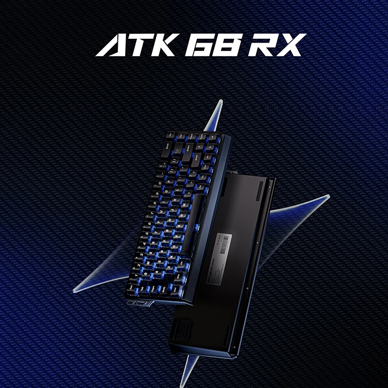 

2025 Atk 68rx Gaming Magnetic Switch Keyboard 8k Polling Rate 0.005 Ultra-High Precision Low Latency Gaming Mechanical Keyboard