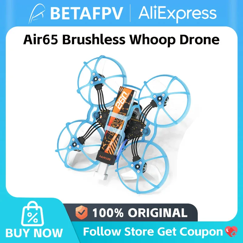 BETAFPV Air65 بدون فرش Whoop Quadcopter RC Racing Drones 2024 جديد