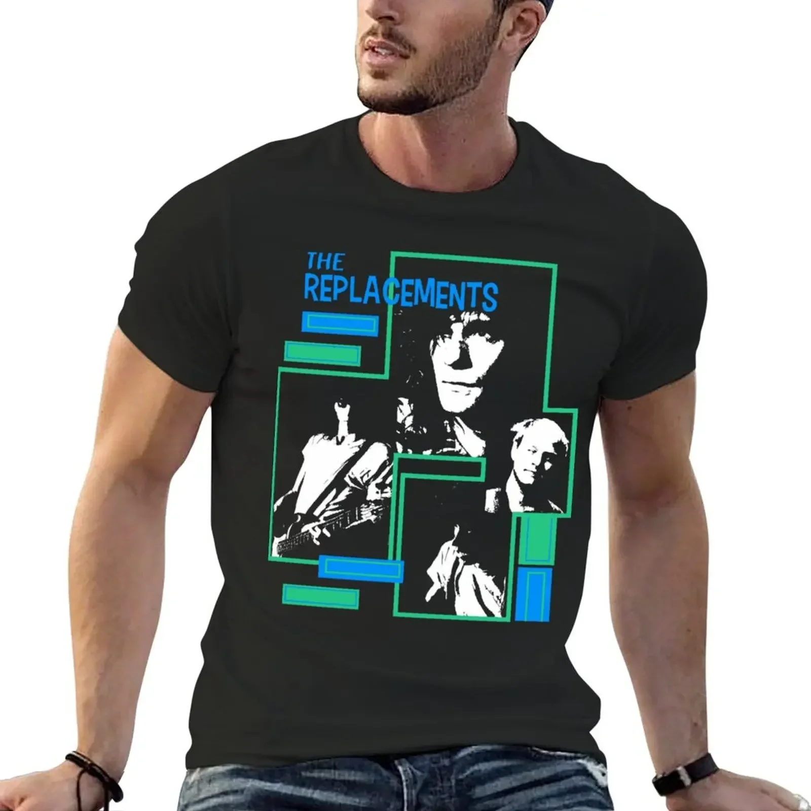 The Replacements Rock T-Shirt tees customs animal prinfor boys black t shirts for men