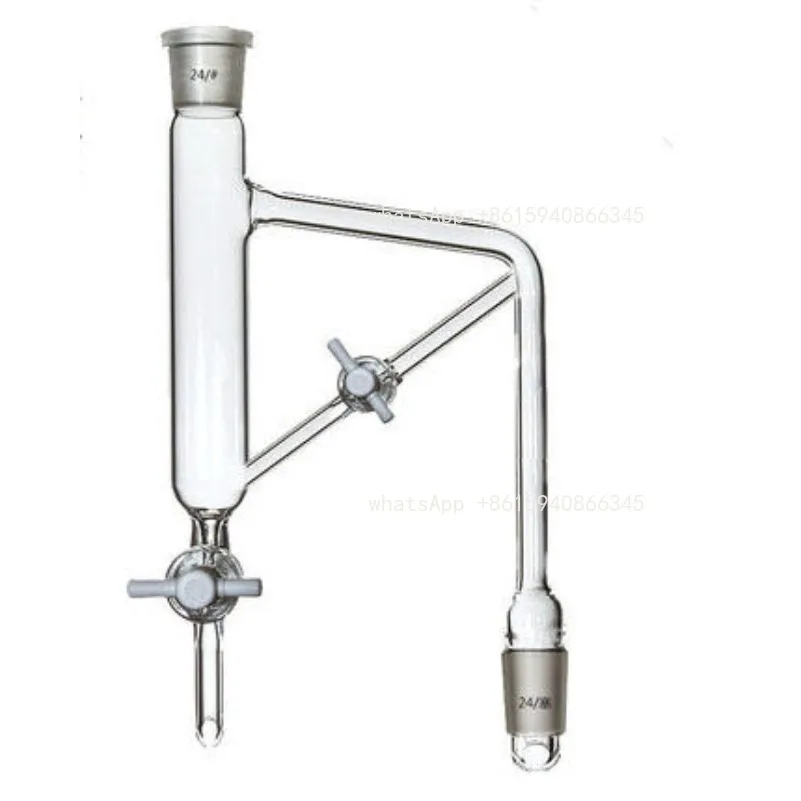 Glass Water Divider 24# Teflon Glass Piston Glass Oil Water Separator
