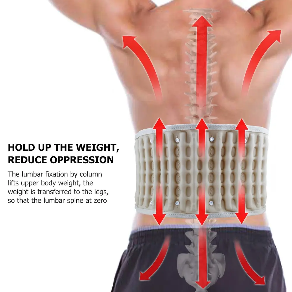 Back Decompression Belt Lumbar Support for Back Pain Relief Lumbar Disc Herniation Lumbar Traction Belt Lumbar Traction Device