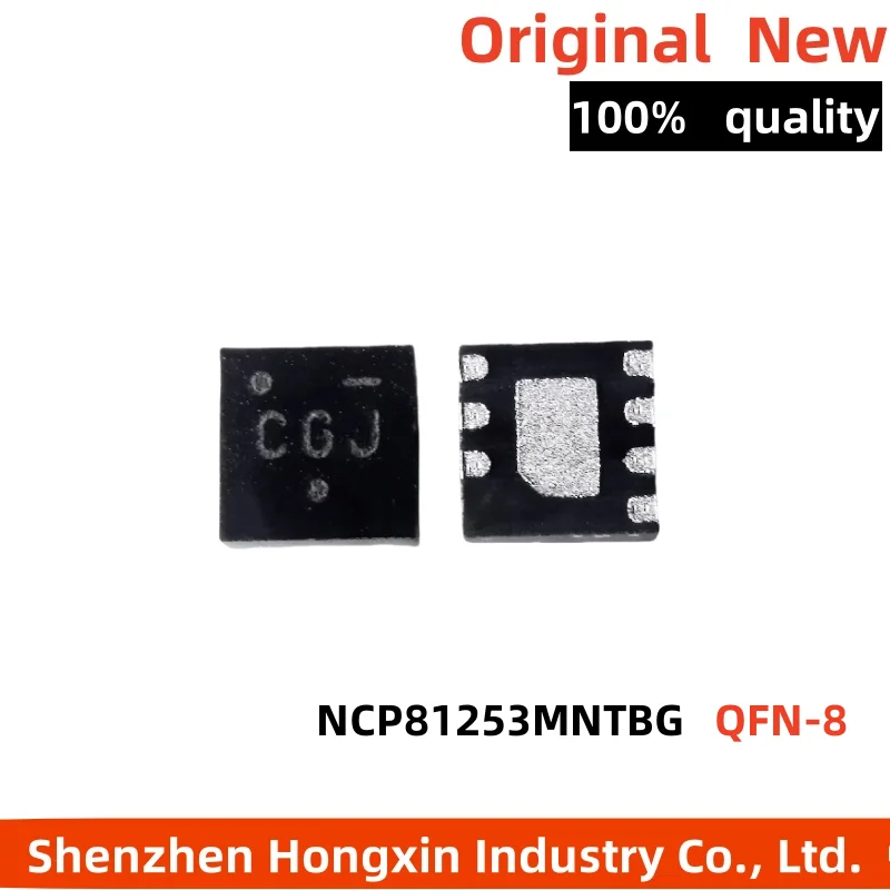 

(5-10piece)100% New NCP81253 NCP81253M NCP81253MNTBG CGJ CGE CGP CG.. QFN-8 Chipset