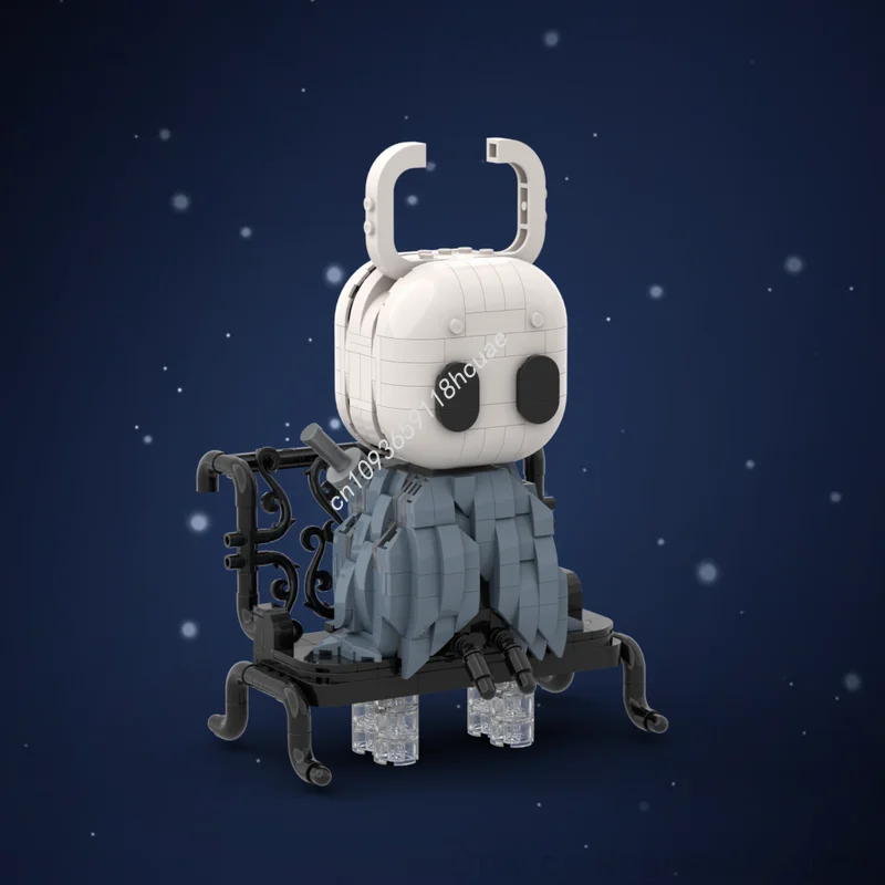 

668 шт. MOC Hollow Knight, модель игры, строительные блоки, сборка кирпича, модульные детские игрушки, ремесло, образование, сделай сам, рождественские подарки