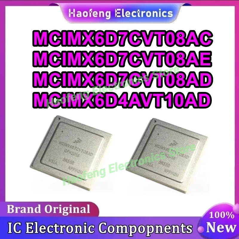 

MCIMX6D7CVT08AC MCIMX6D7CVT08AE MCIMX6D7CVT08AD MCIMX6D4AVT10AD FCPBGA-624 микросхема 100% новый оригинал на складе